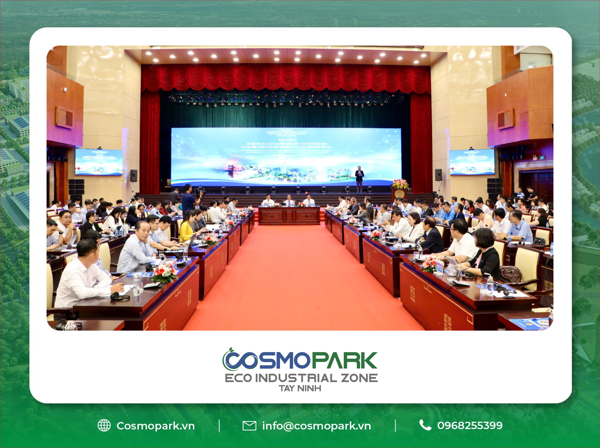 Cosmopark Tăng Cường Kết Nối Đầu Tư Và Hợp Tác Phát Triển Liên Vùng