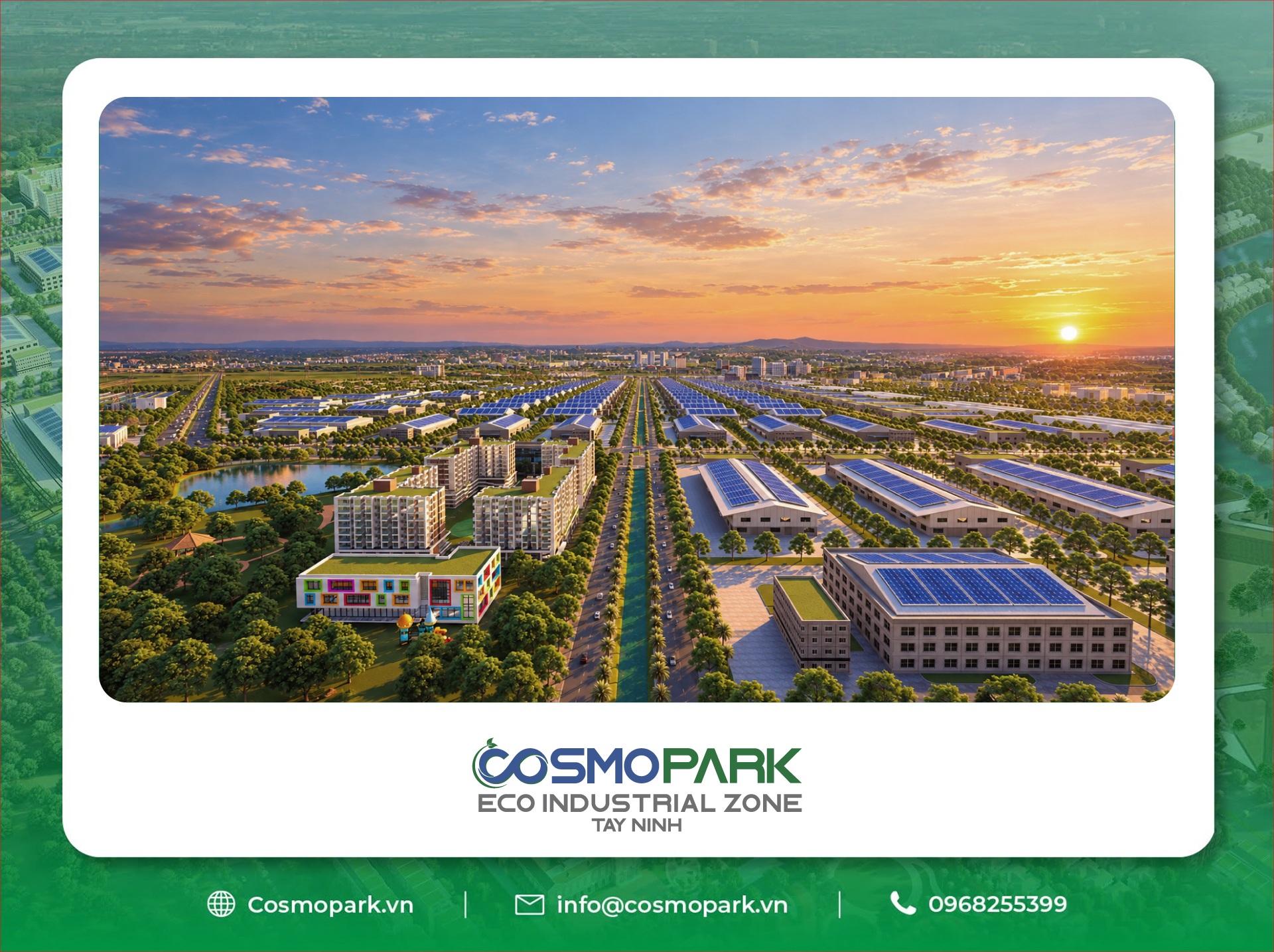 Cosmopark - Khu Công Nghiệp Thế Hệ Mới Và Xu Hướng Phát Triển Bền Vững